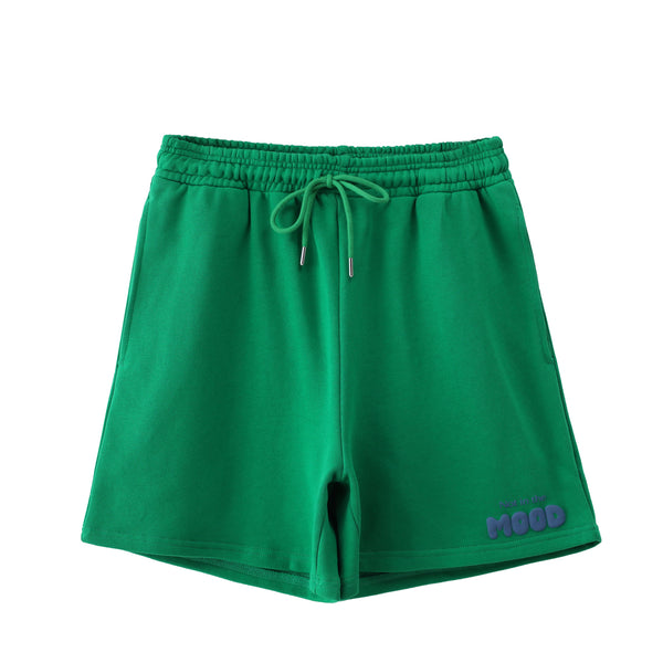 'Not in the mood' Green Shorts