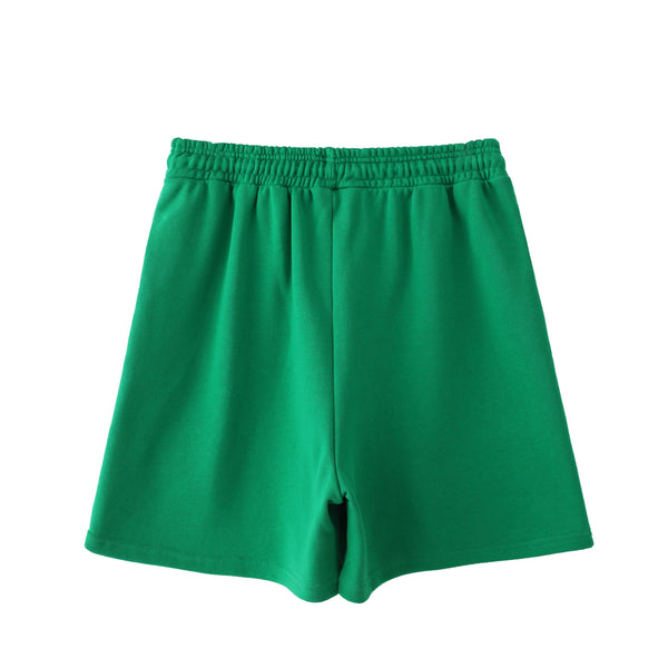 'Not in the mood' Green Shorts