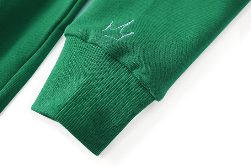 'Not in the mood' Green Hoodie